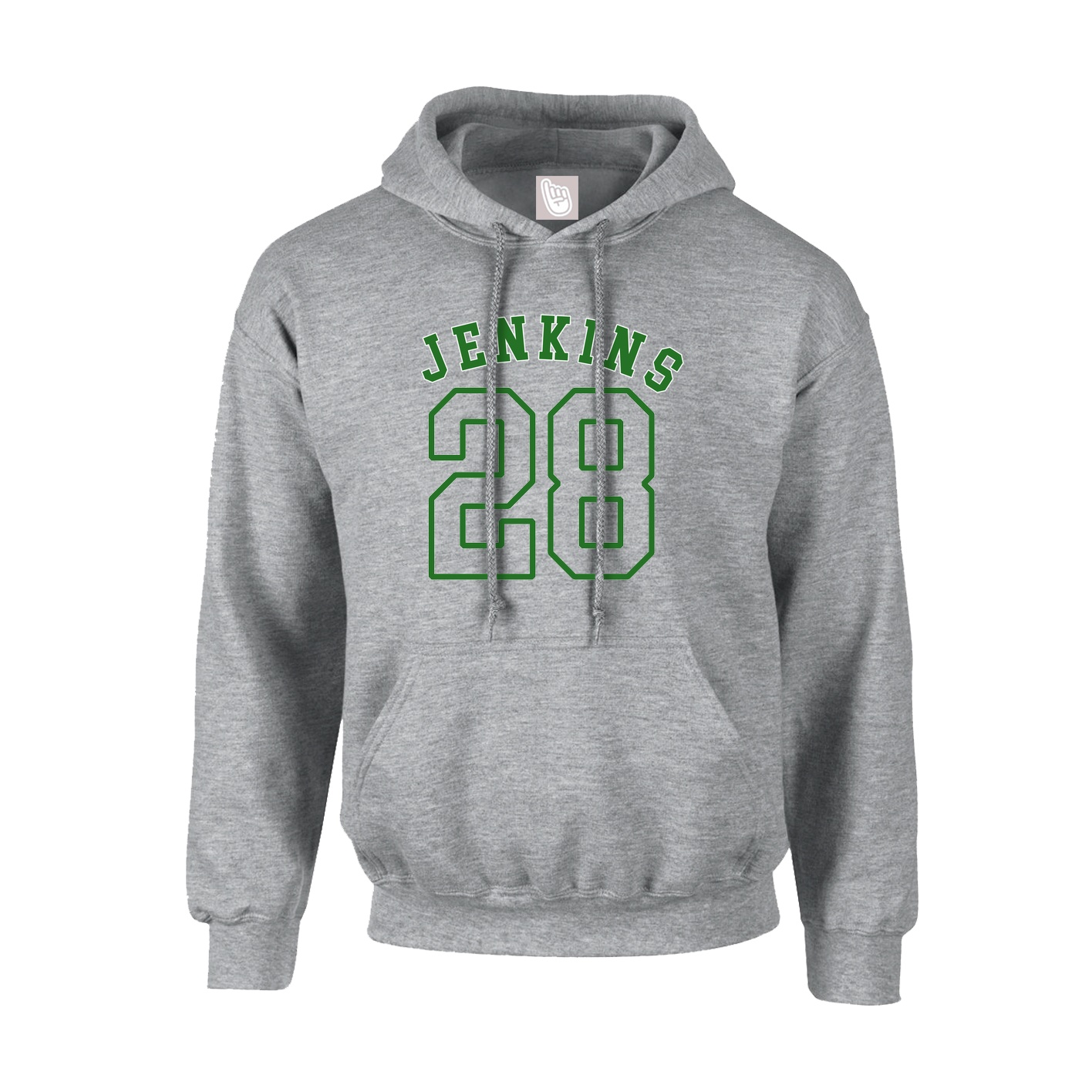 Youth Hoodie — Shirsey Arch in Grey