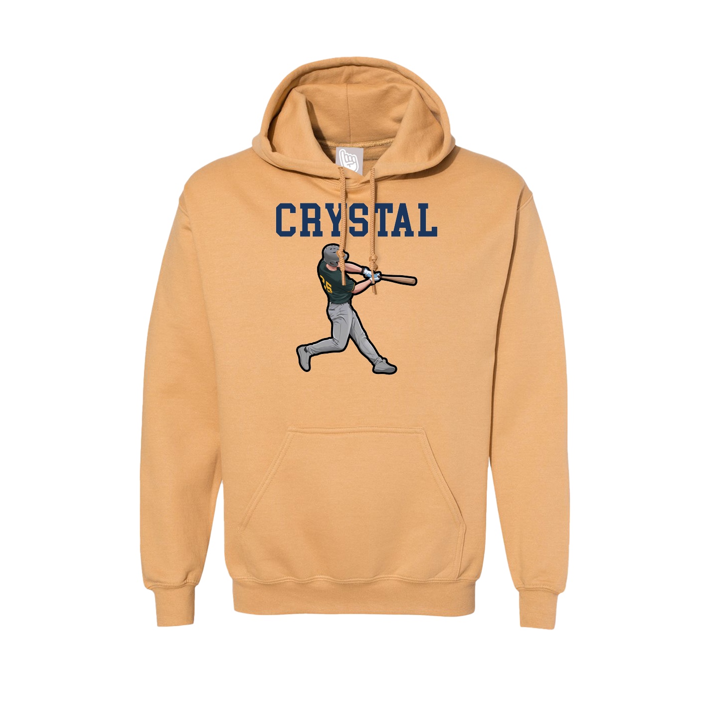 Hoodie — Shirsey in Vegas Gold