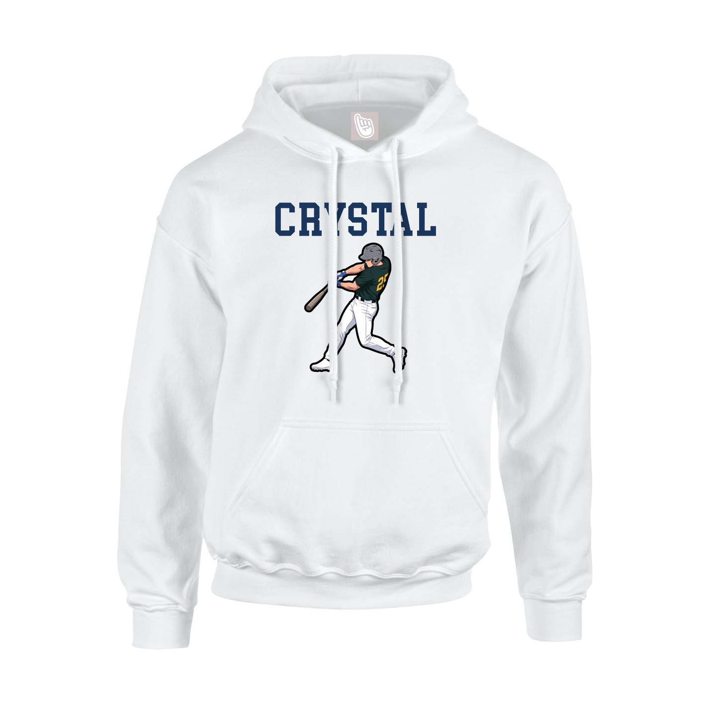 Hoodie — Shirsey in White