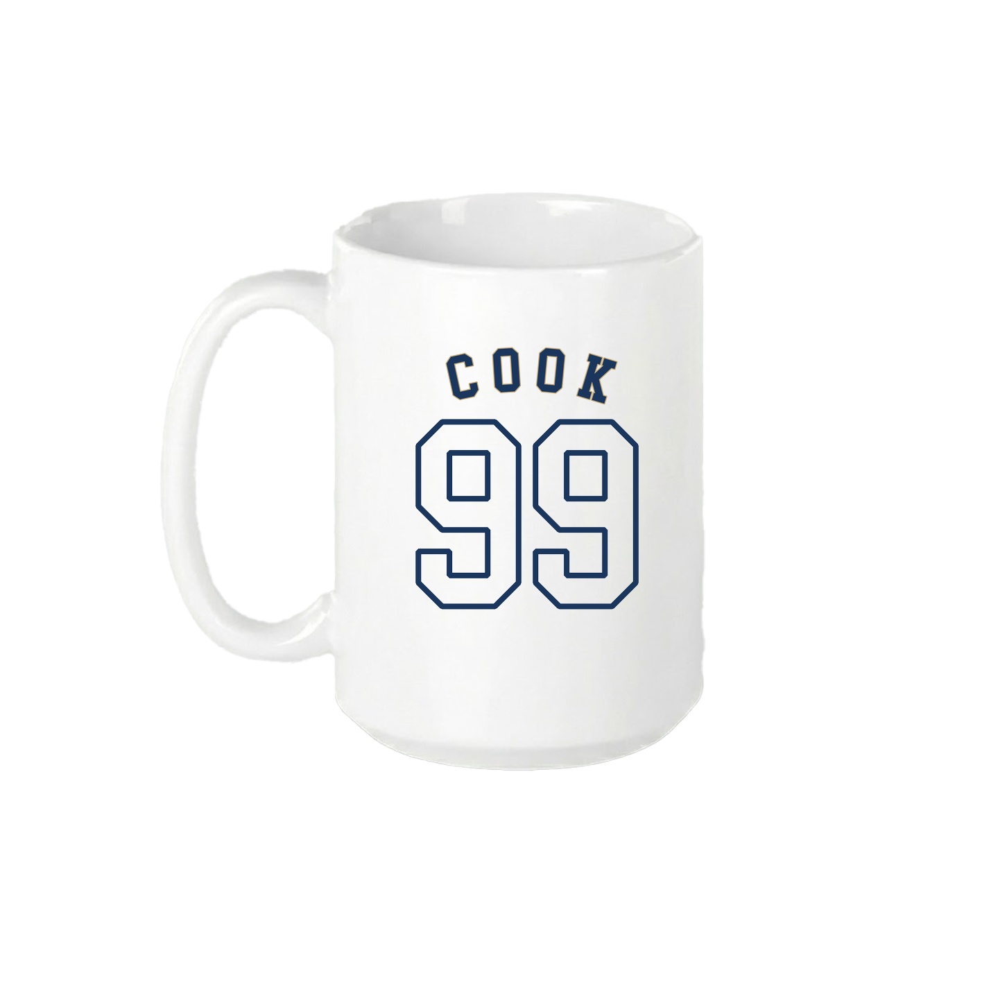 15oz Coffee Mug — Shirsey Arch in White