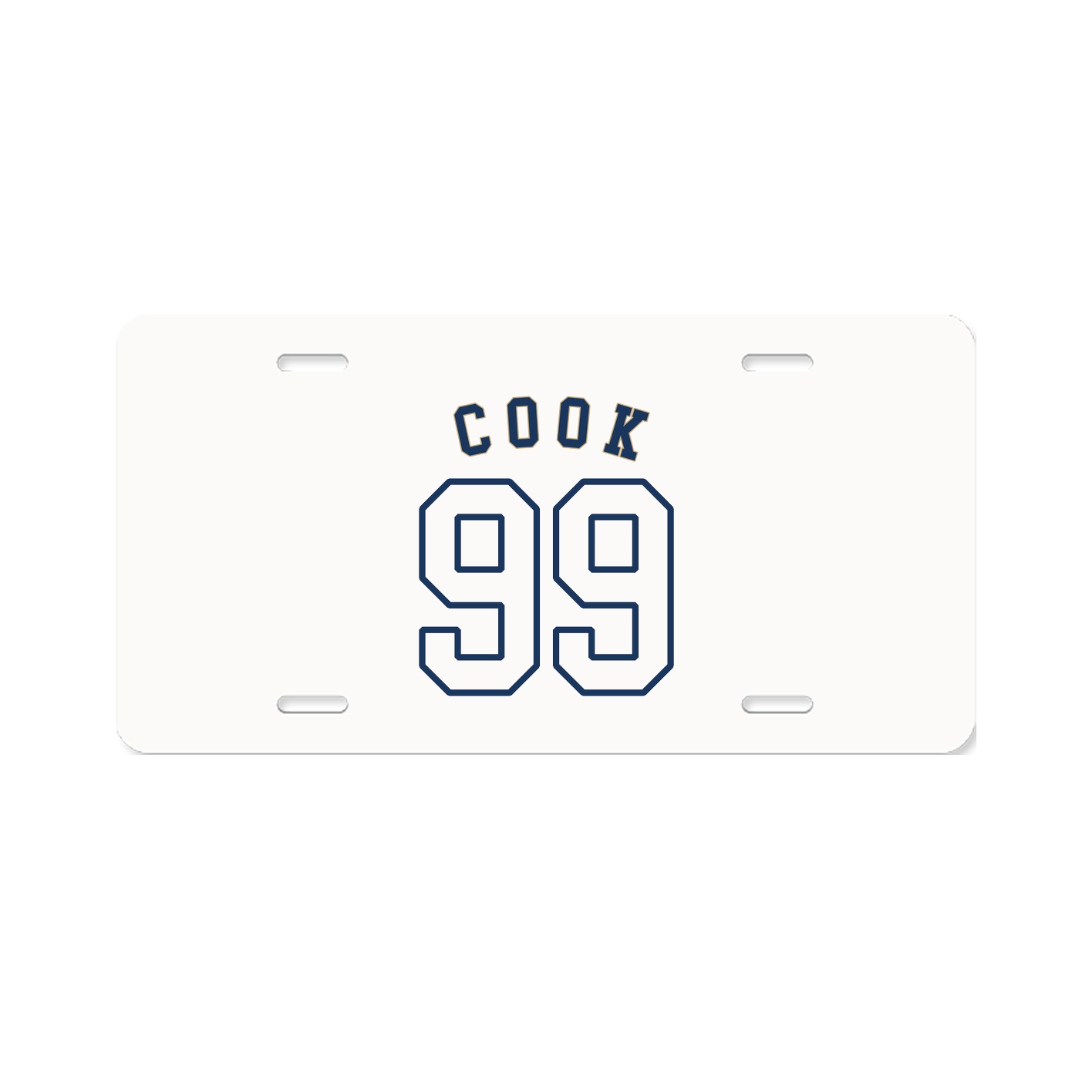 License Plate — Shirsey Arch in Classic