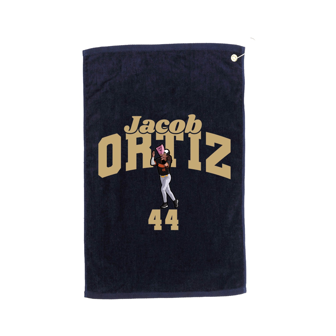 Golf Towel — Signature Arch in Navy