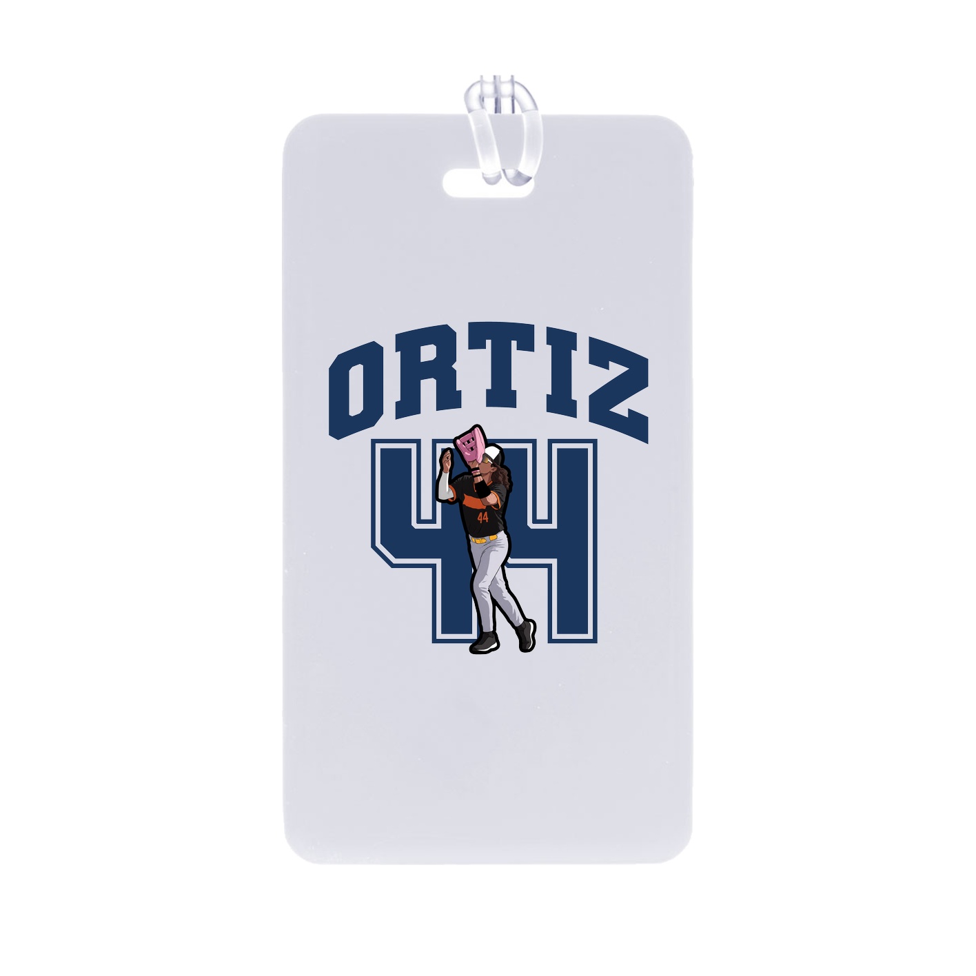 Bag Tag — Number in Classic