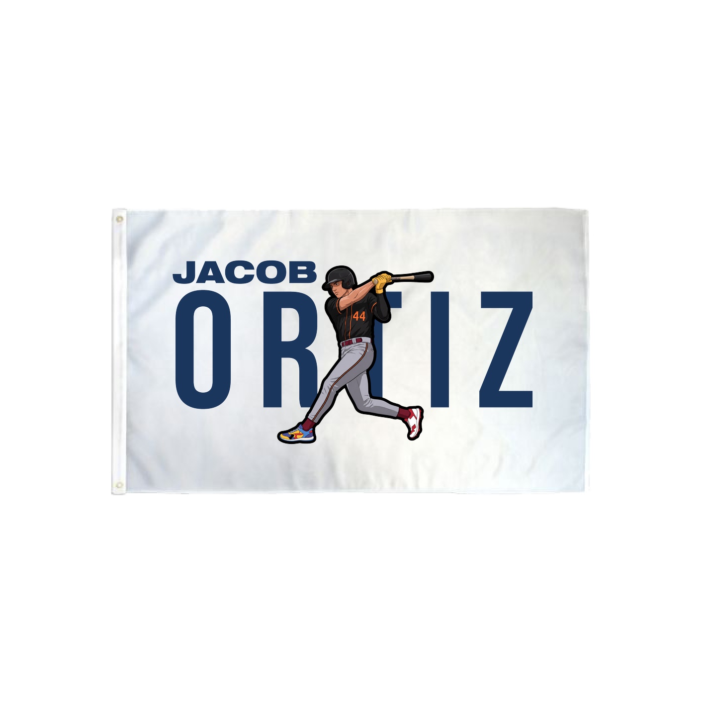 3x5 Flag — Player Name in Classic