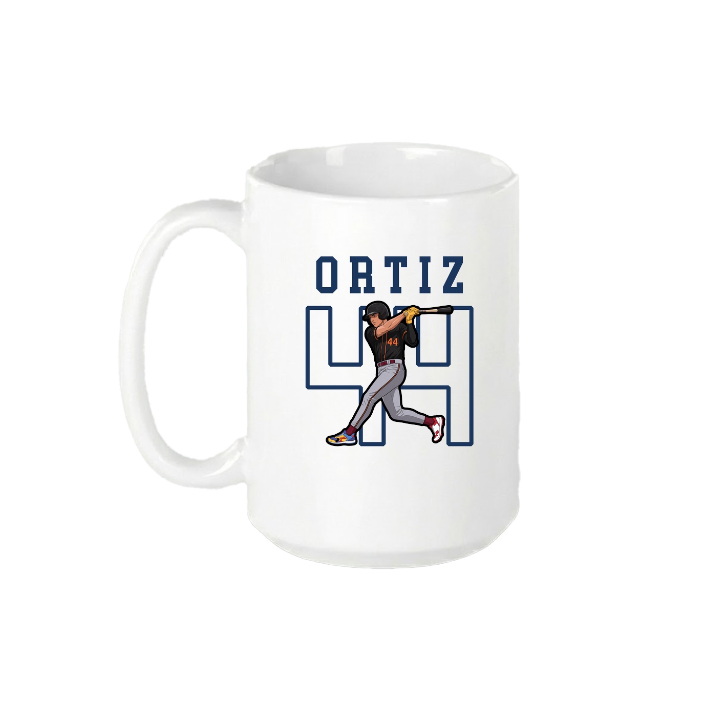 15oz Coffee Mug — Shirsey in White