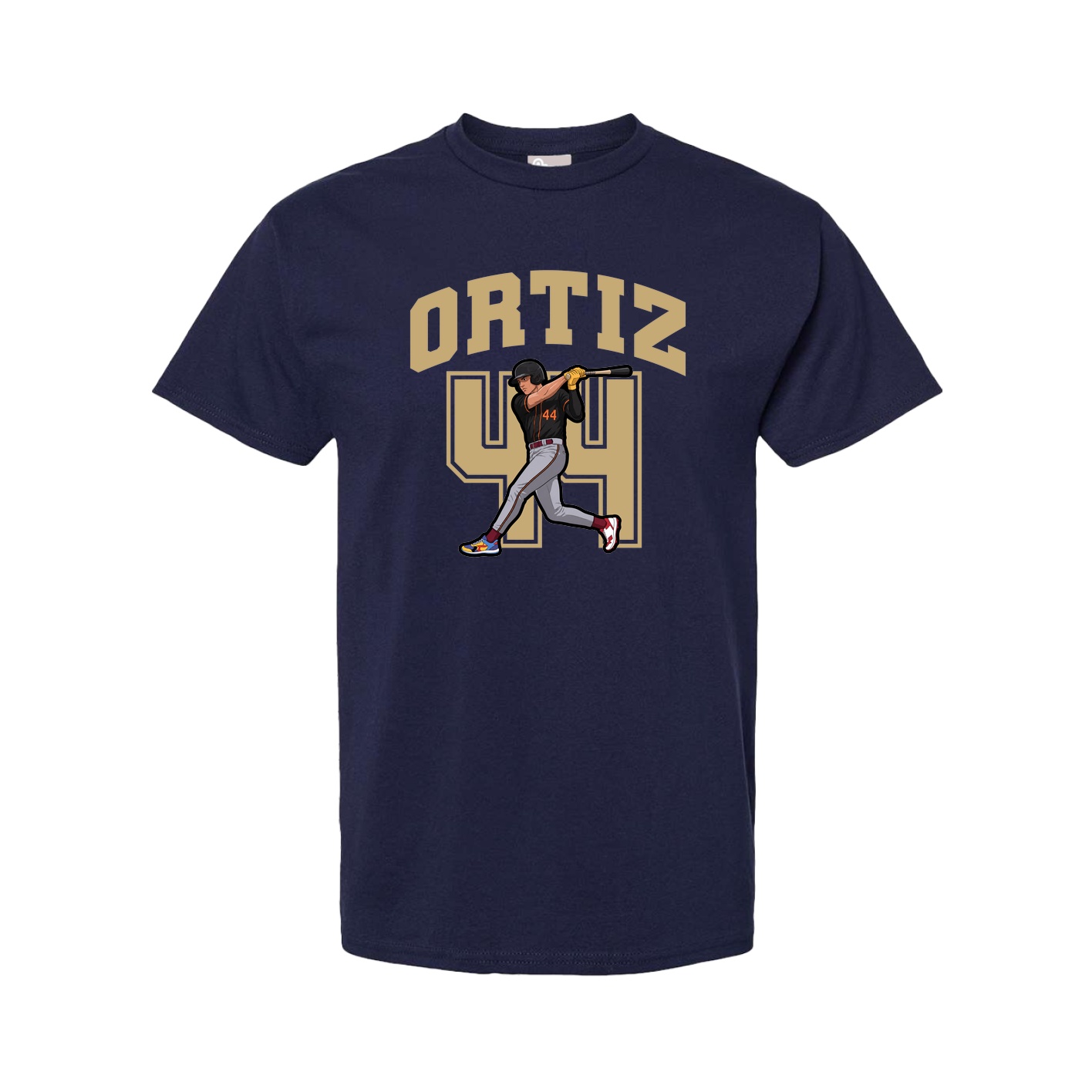 Tee — Number in Navy