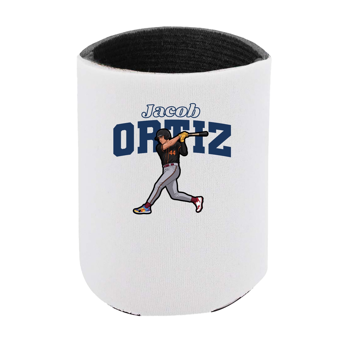 Can Holder — Name Arch in White