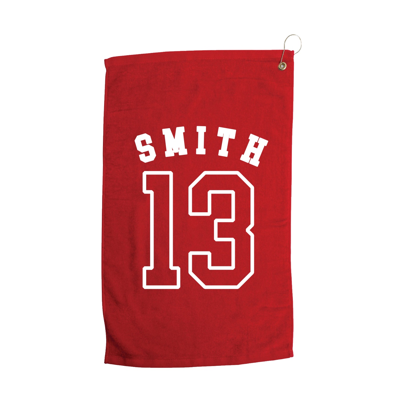 Golf Towel — Shirsey Arch in Red