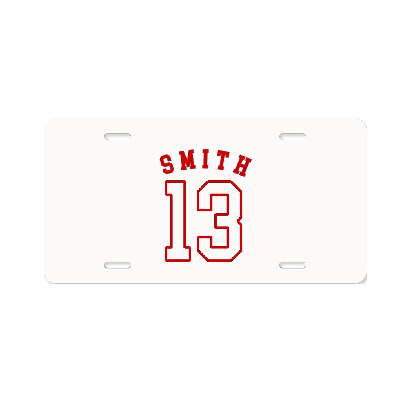 License Plate — Shirsey Arch in Classic