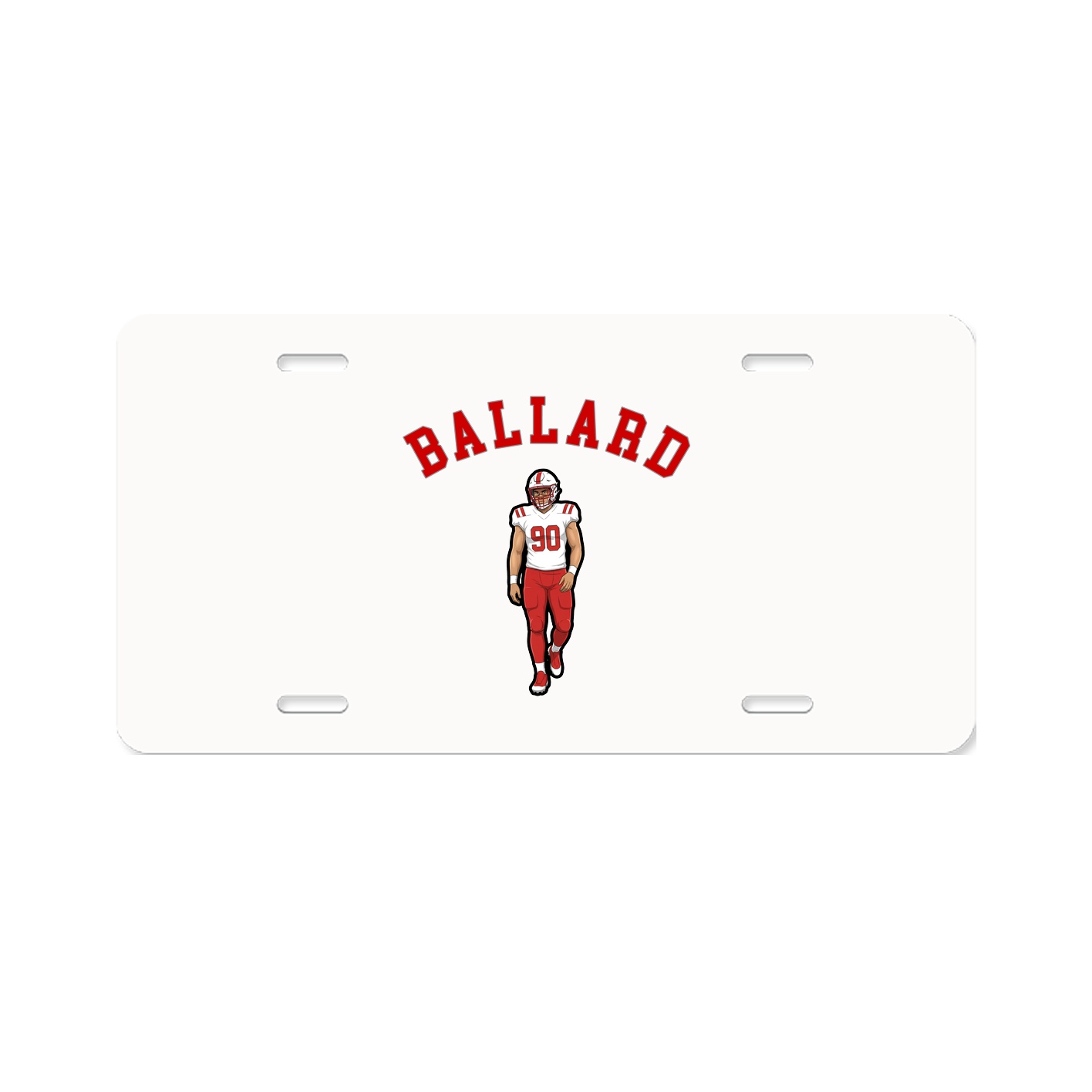 License Plate — Shirsey Arch in Classic