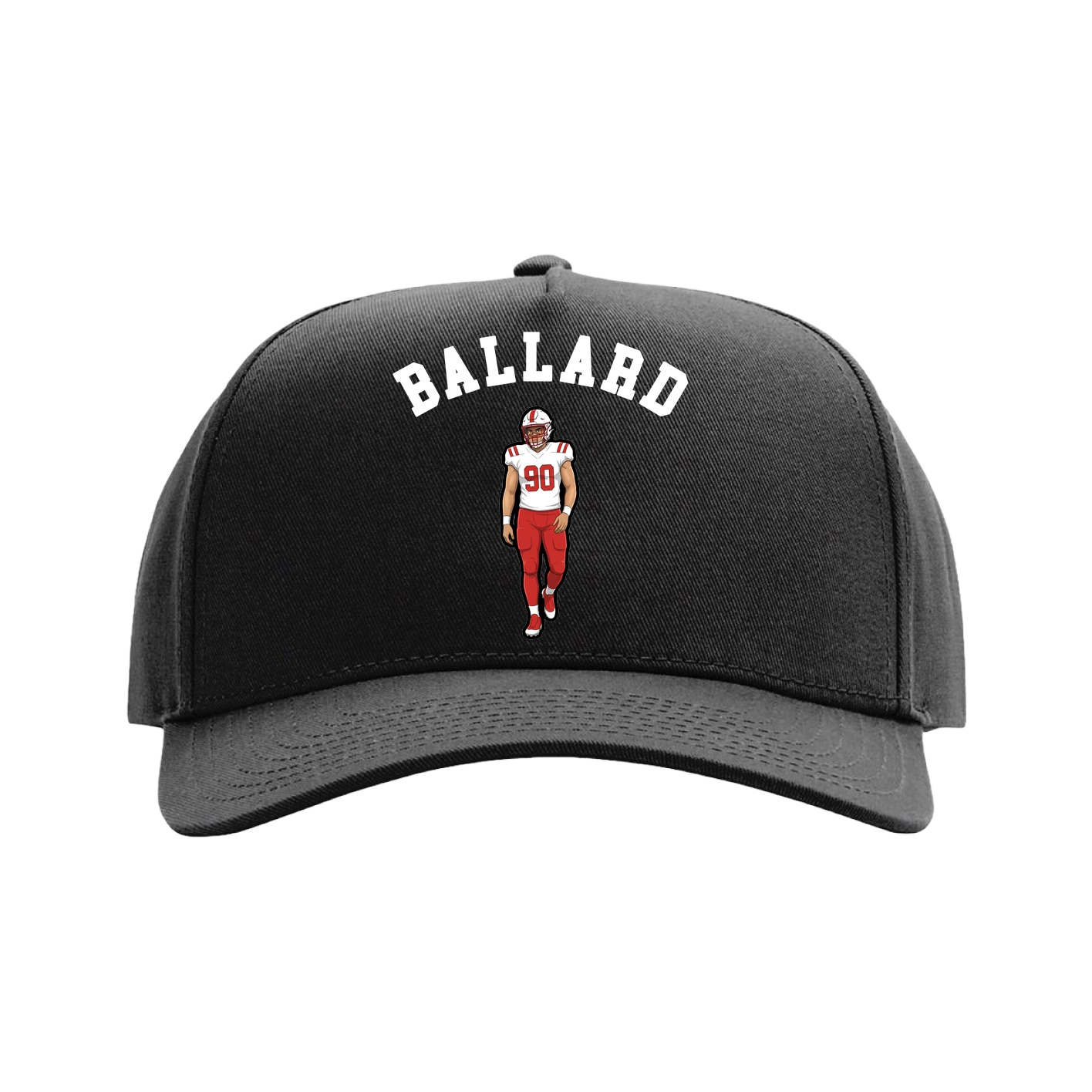 Full Fabric Five-Panel Champ Cap