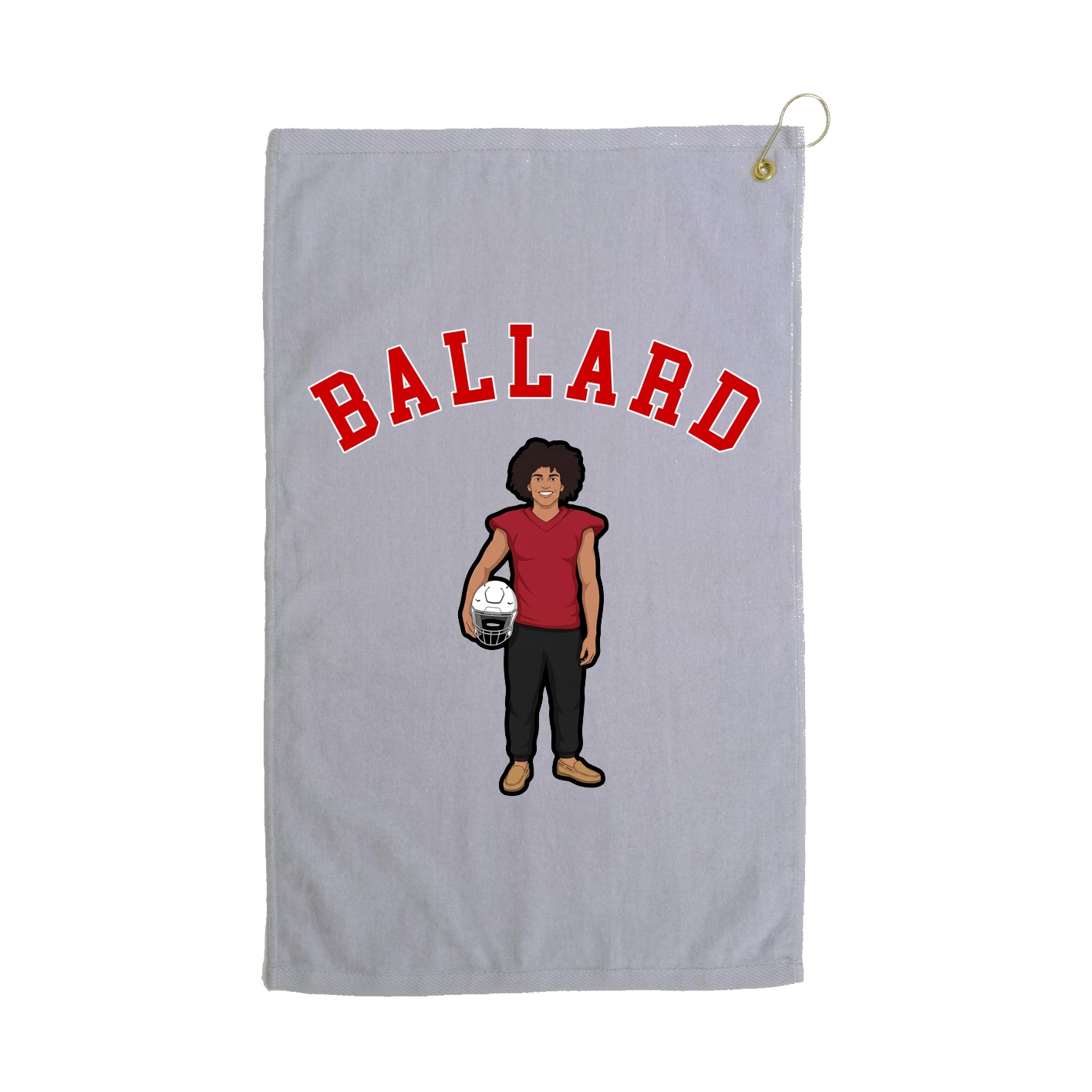 Golf Towel — Shirsey Arch in Grey