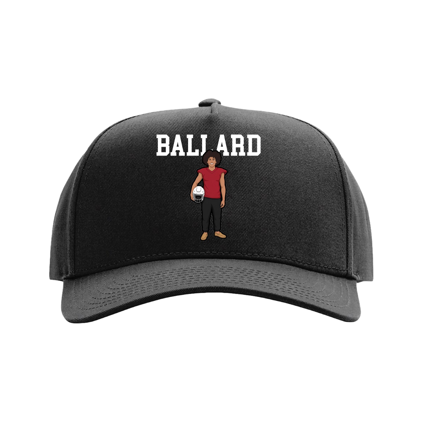 Full Fabric Five-Panel Champ Cap