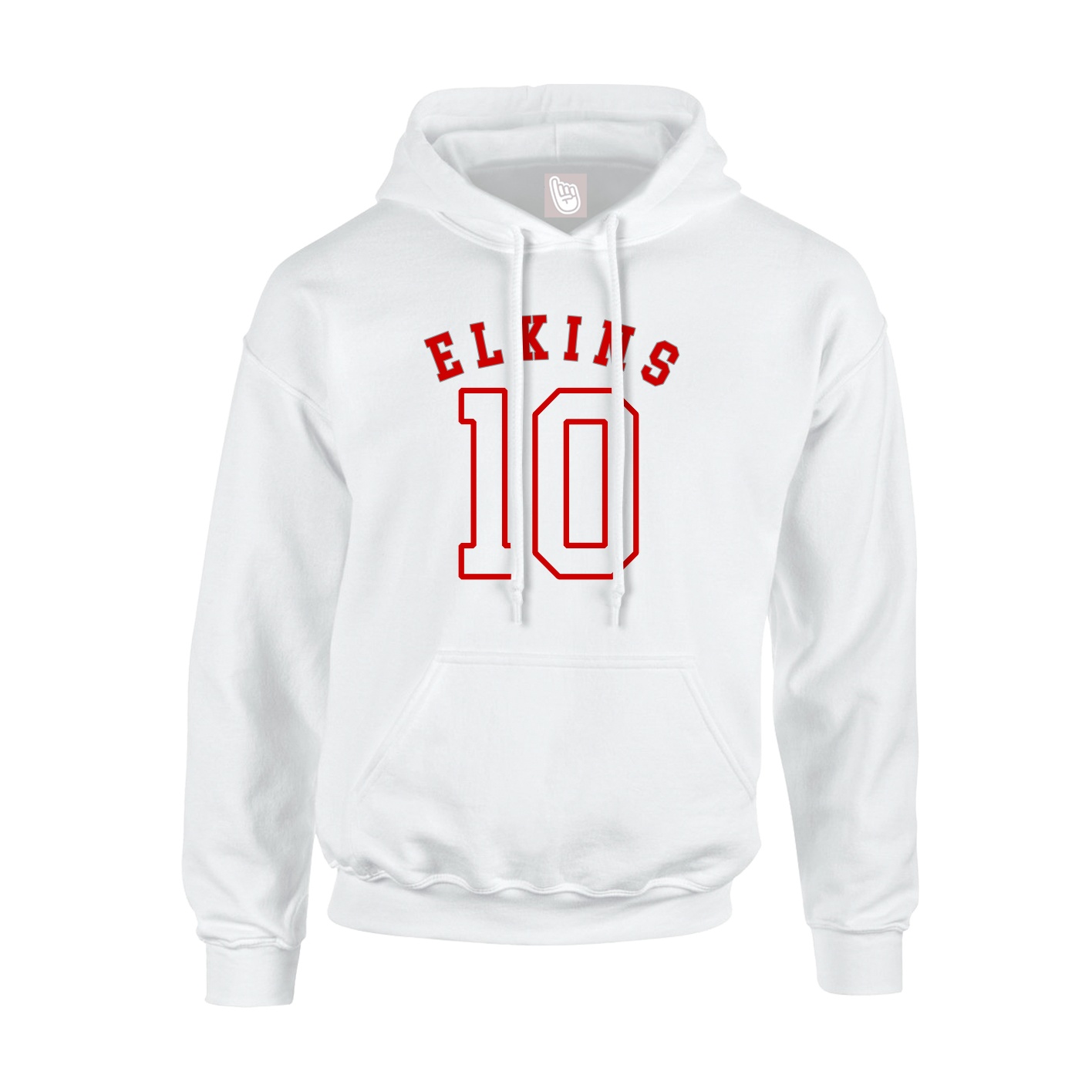 Hoodie — Shirsey Arch in White