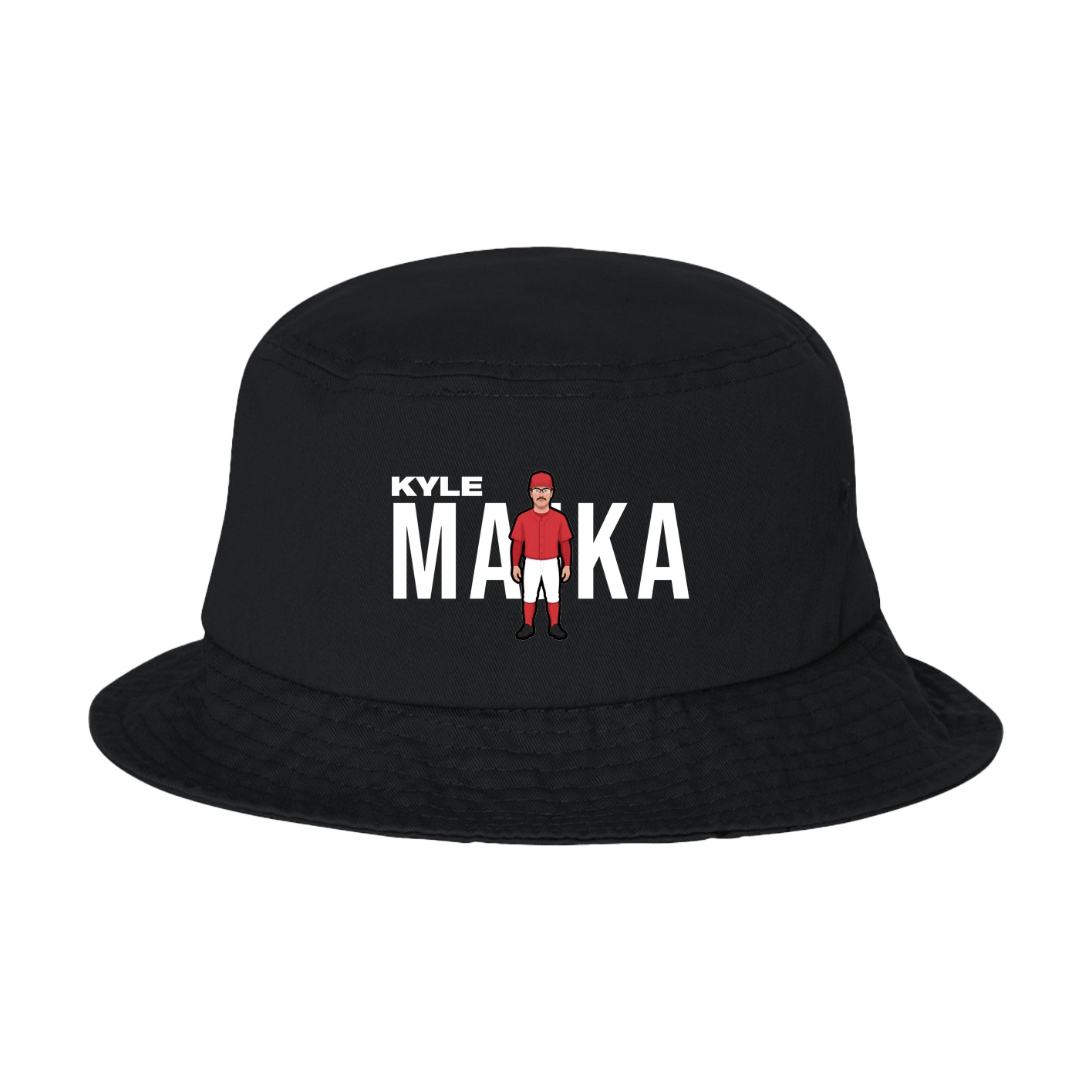 Bucket Cap — Player Name in Black