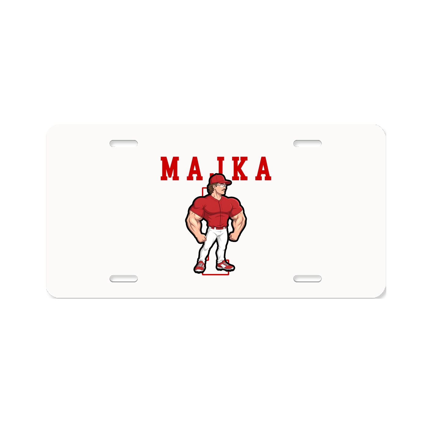 License Plate — Shirsey in Classic
