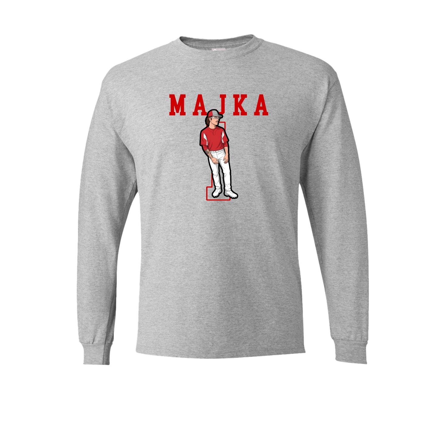Long Sleeve Tee — Shirsey in Grey