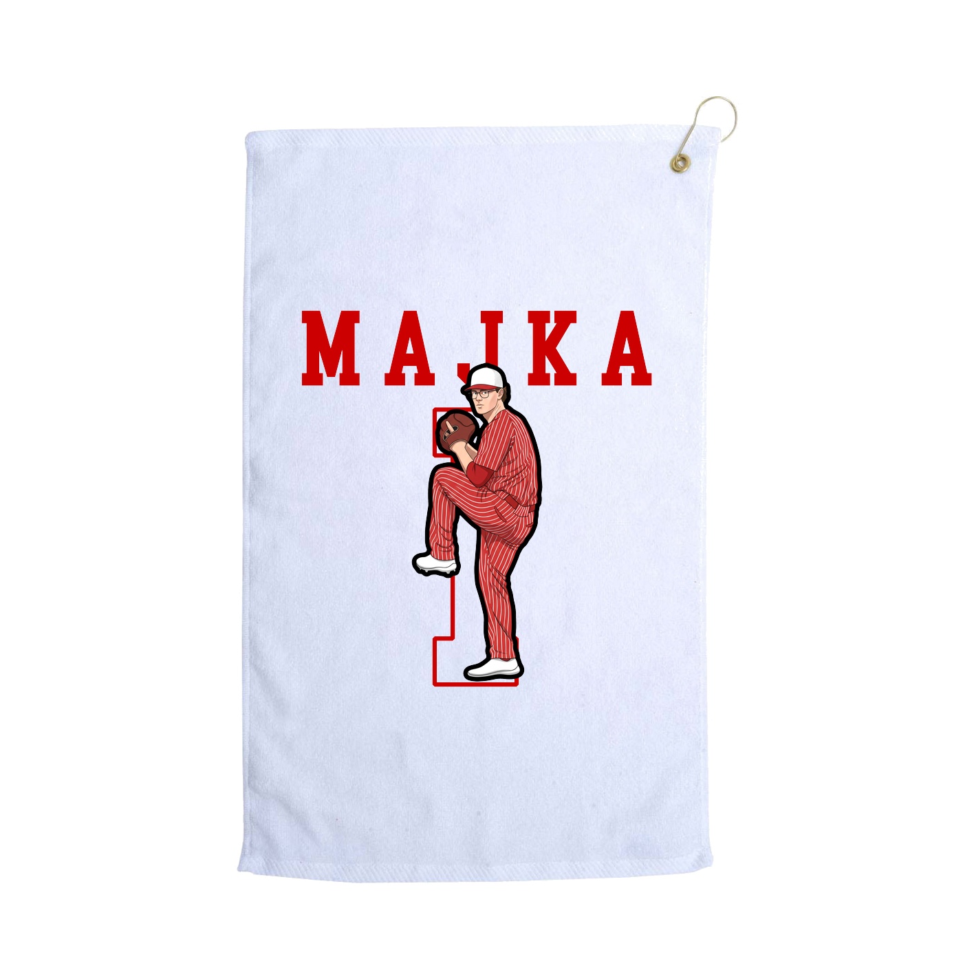 Golf Towel — Shirsey in White