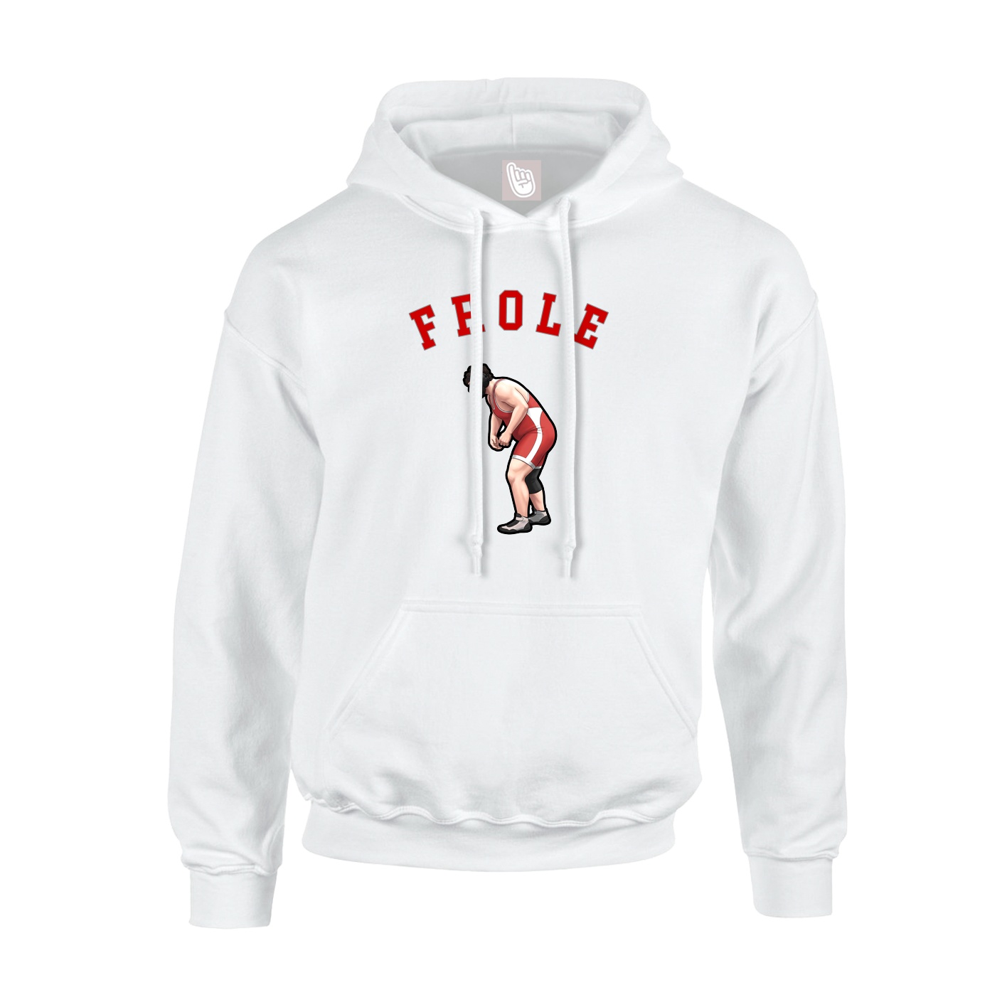 Hoodie — Shirsey Arch in White