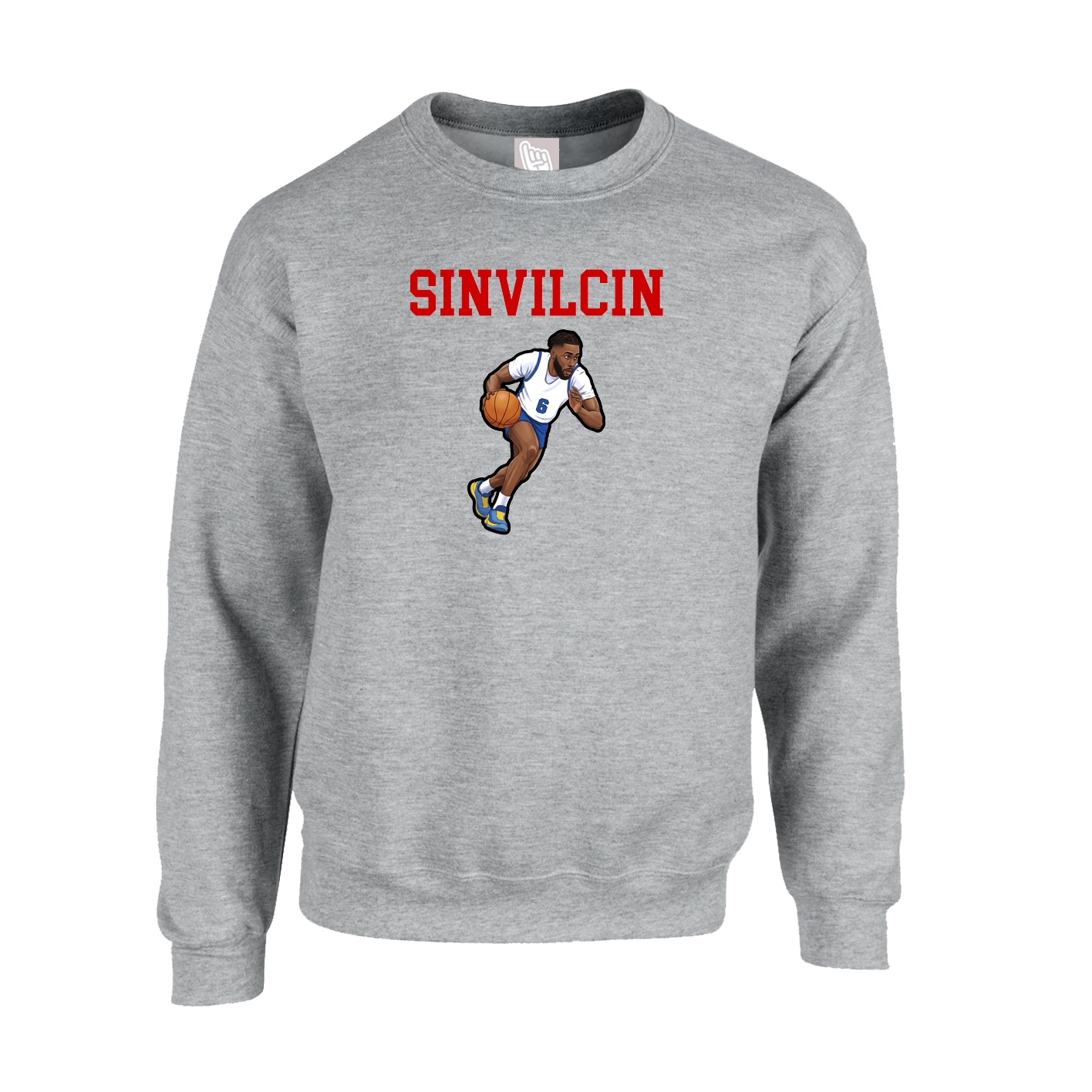 Fleece Crew — Shirsey in Grey