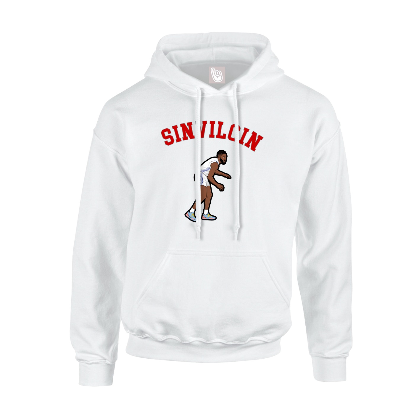 Hoodie — Shirsey Arch in White