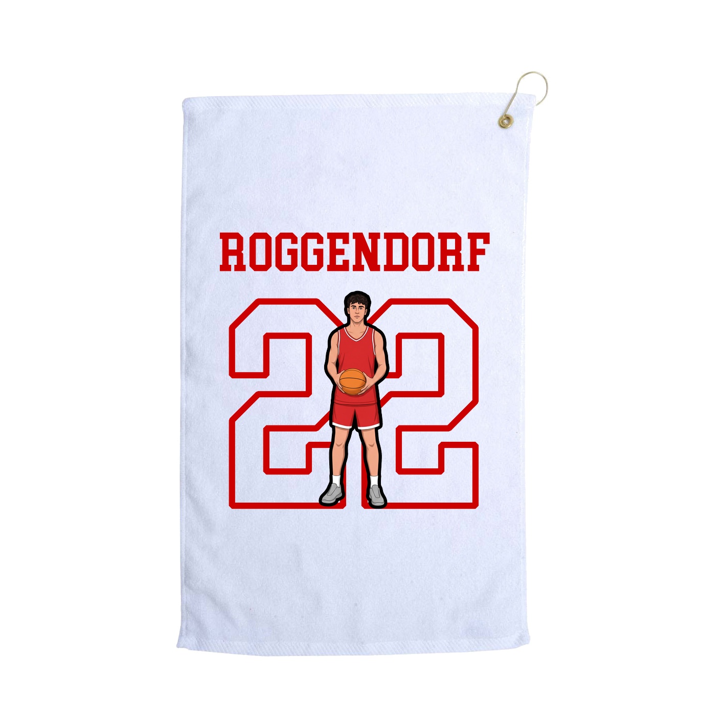 Golf Towel — Shirsey in White