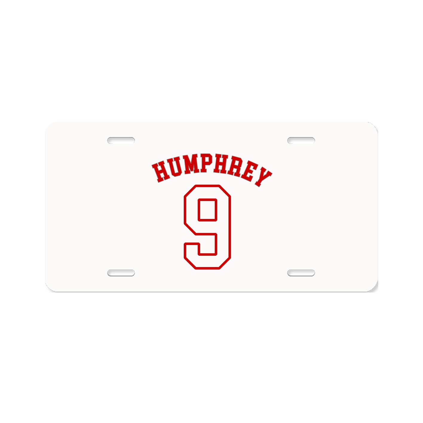 License Plate — Shirsey Arch in Classic
