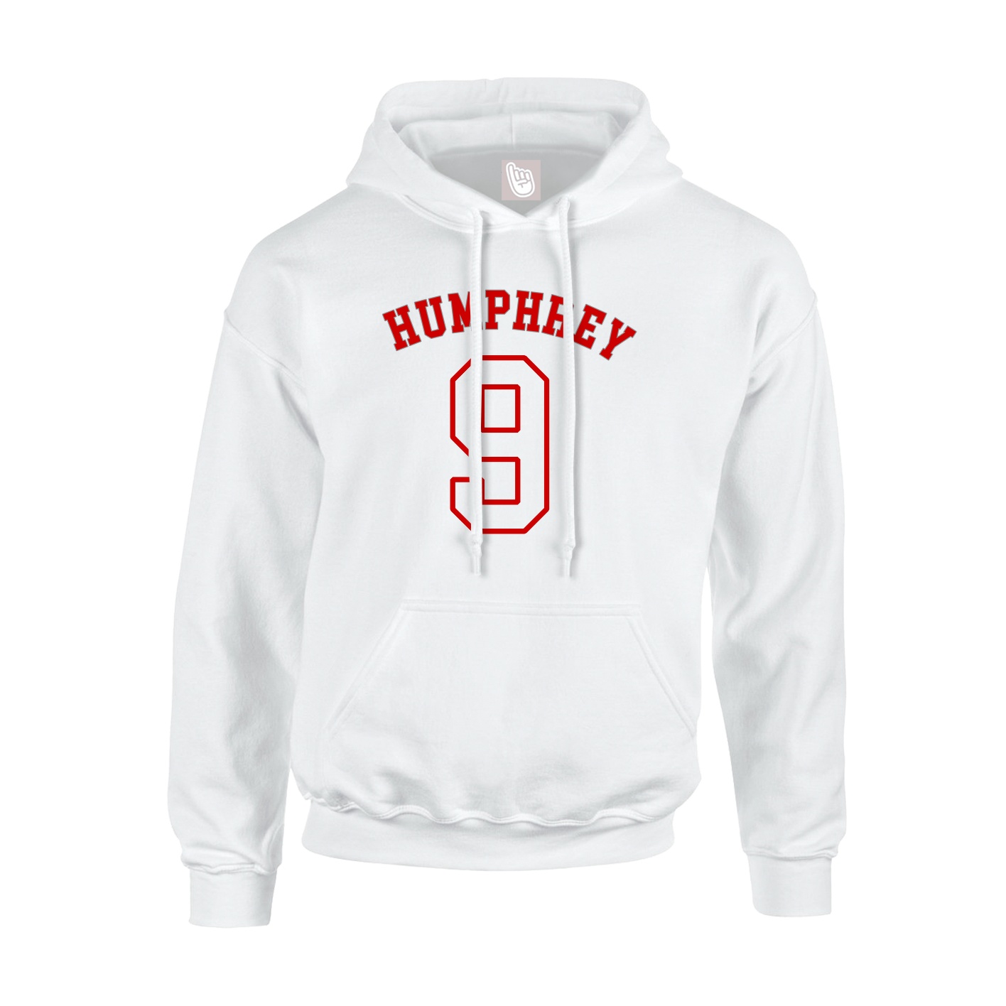 Hoodie — Shirsey Arch in White