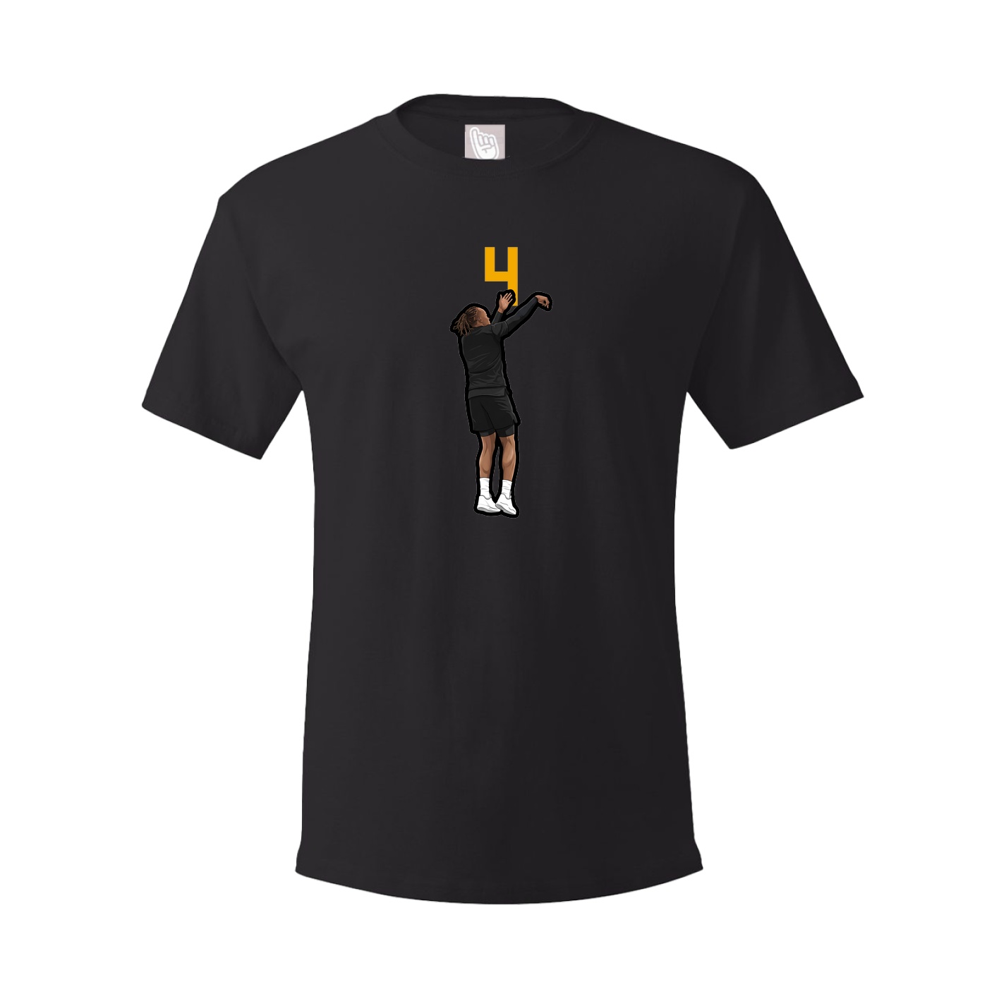 Tee — Number Top in Black
