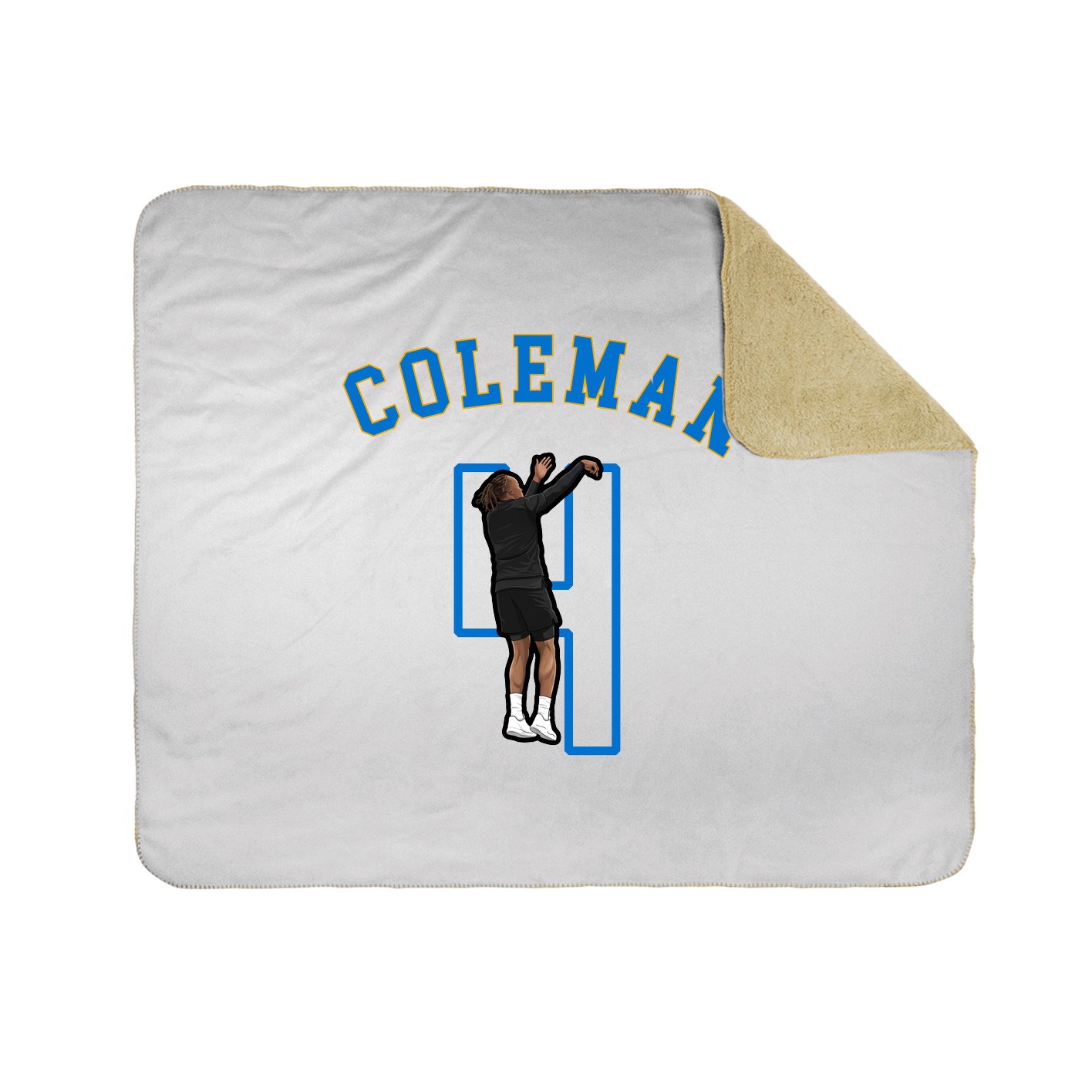 Throw Blanket — Shirsey Arch in White