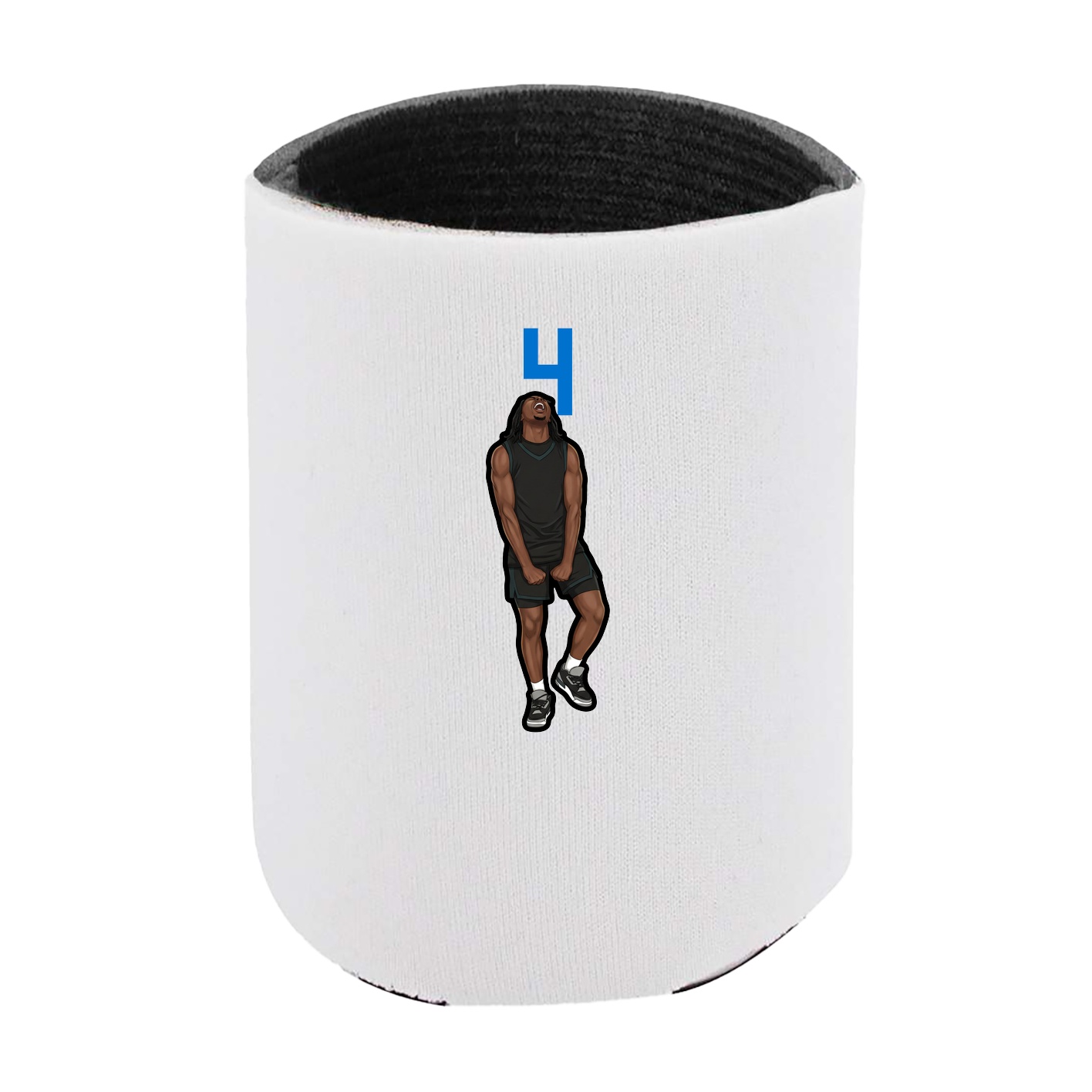 Can Holder — Number Top in White