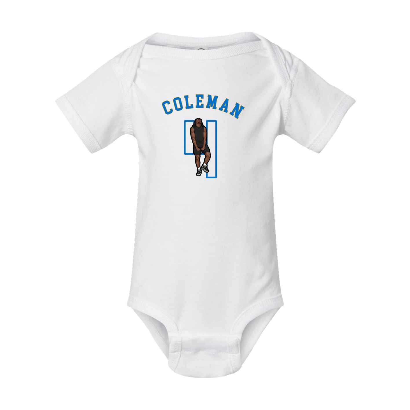 Baby Onesie — Shirsey Arch in White