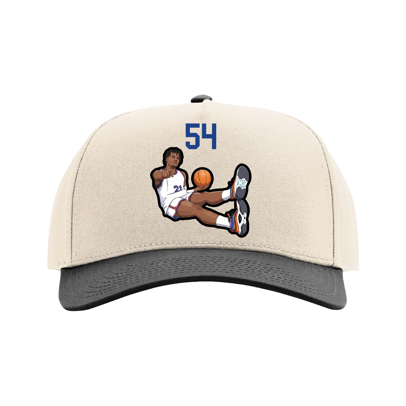 Full Fabric Five-Panel Champ Cap