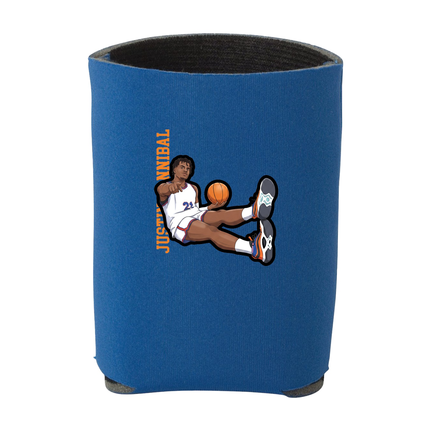 Can Holder — Name Vertical in Royal