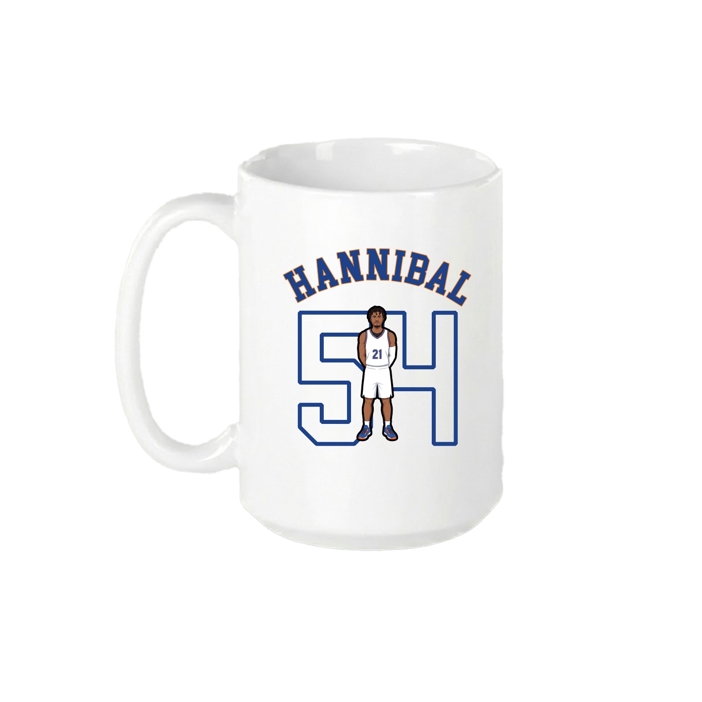 15oz Coffee Mug — Shirsey Arch in White