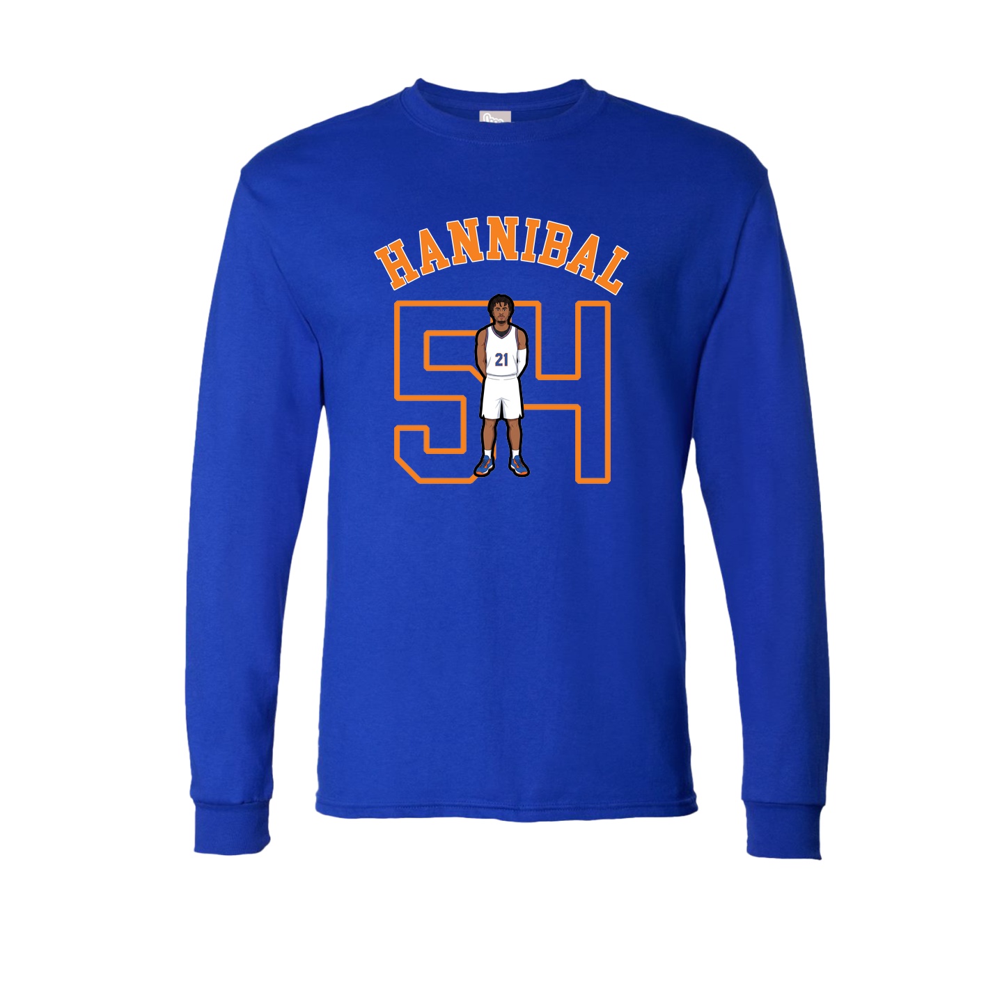Long Sleeve Tee — Shirsey Arch in Royal