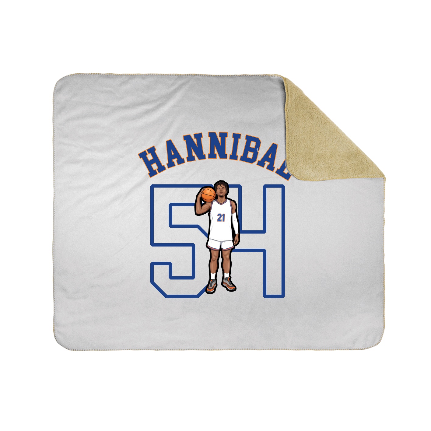 Throw Blanket — Shirsey Arch in White
