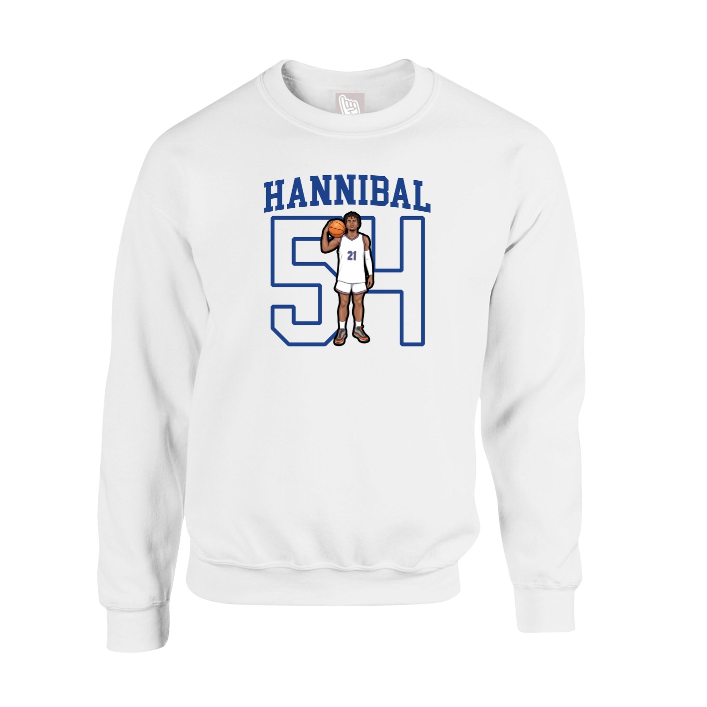 Fleece Crew — Shirsey in White
