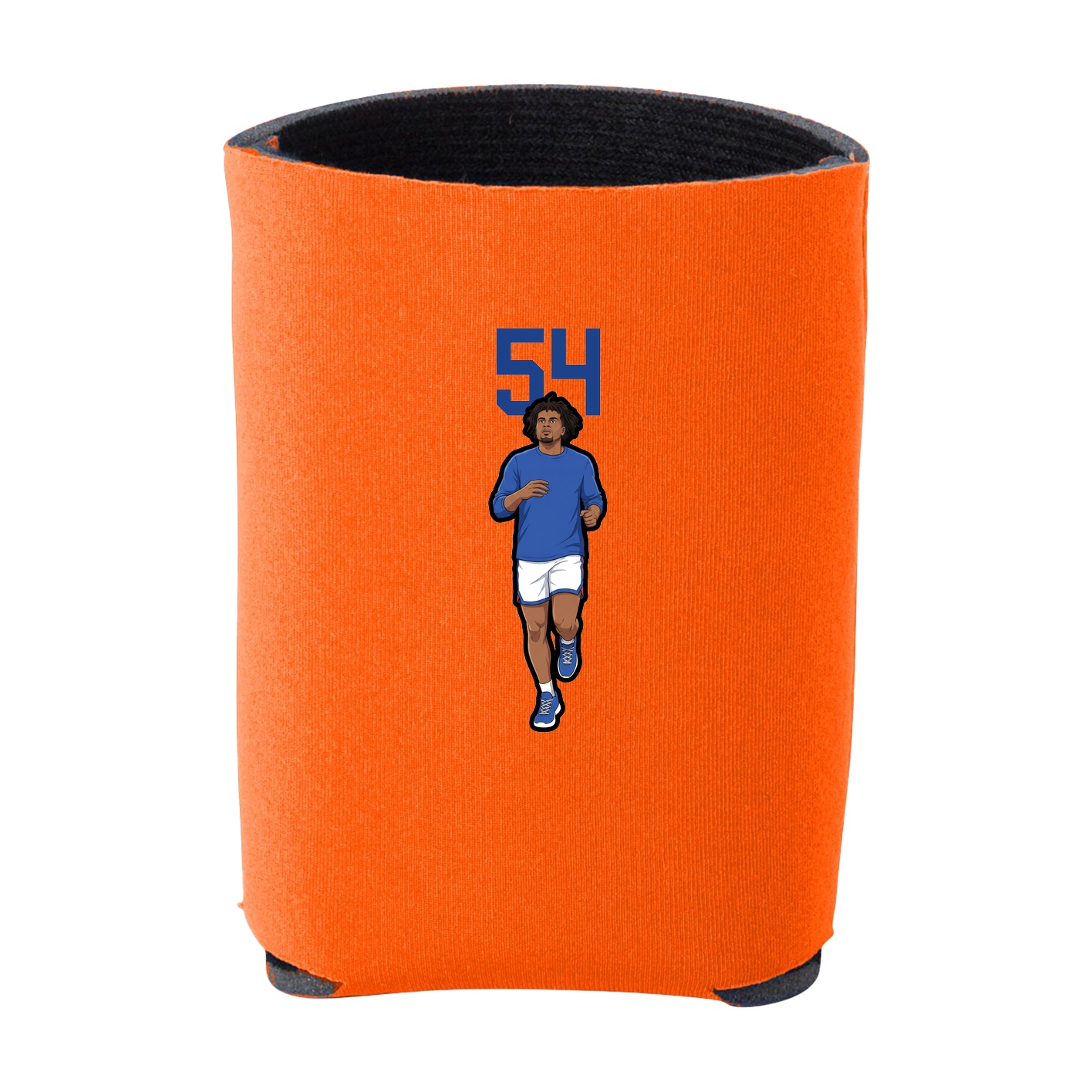 Can Holder — Number Top in Orange