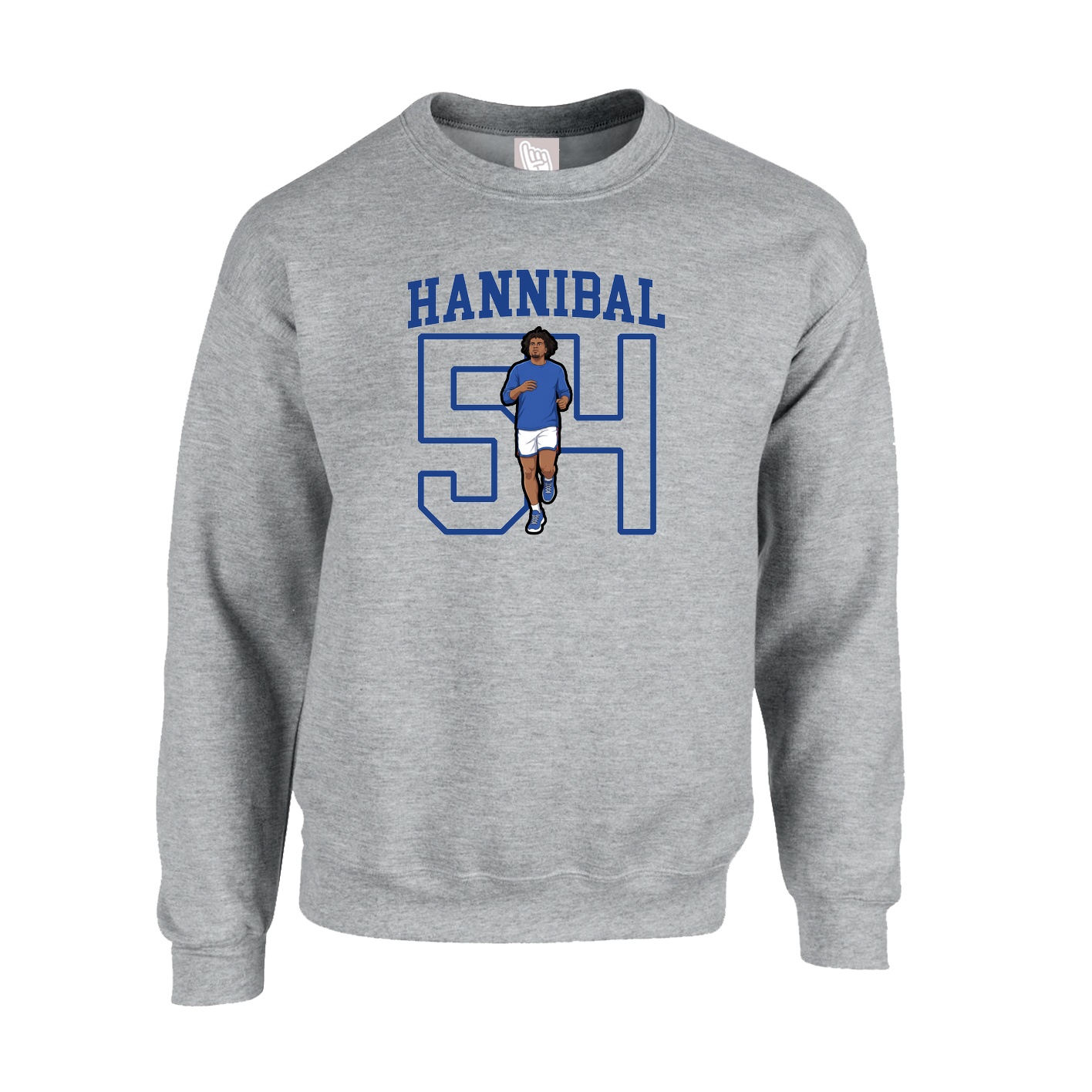 Fleece Crew — Shirsey in Grey