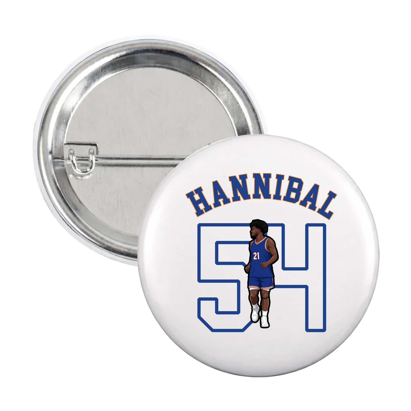Game Day Button — Shirsey Arch in White