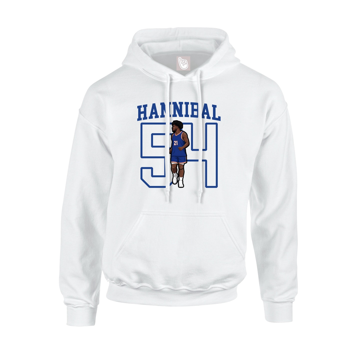 Hoodie — Shirsey in White