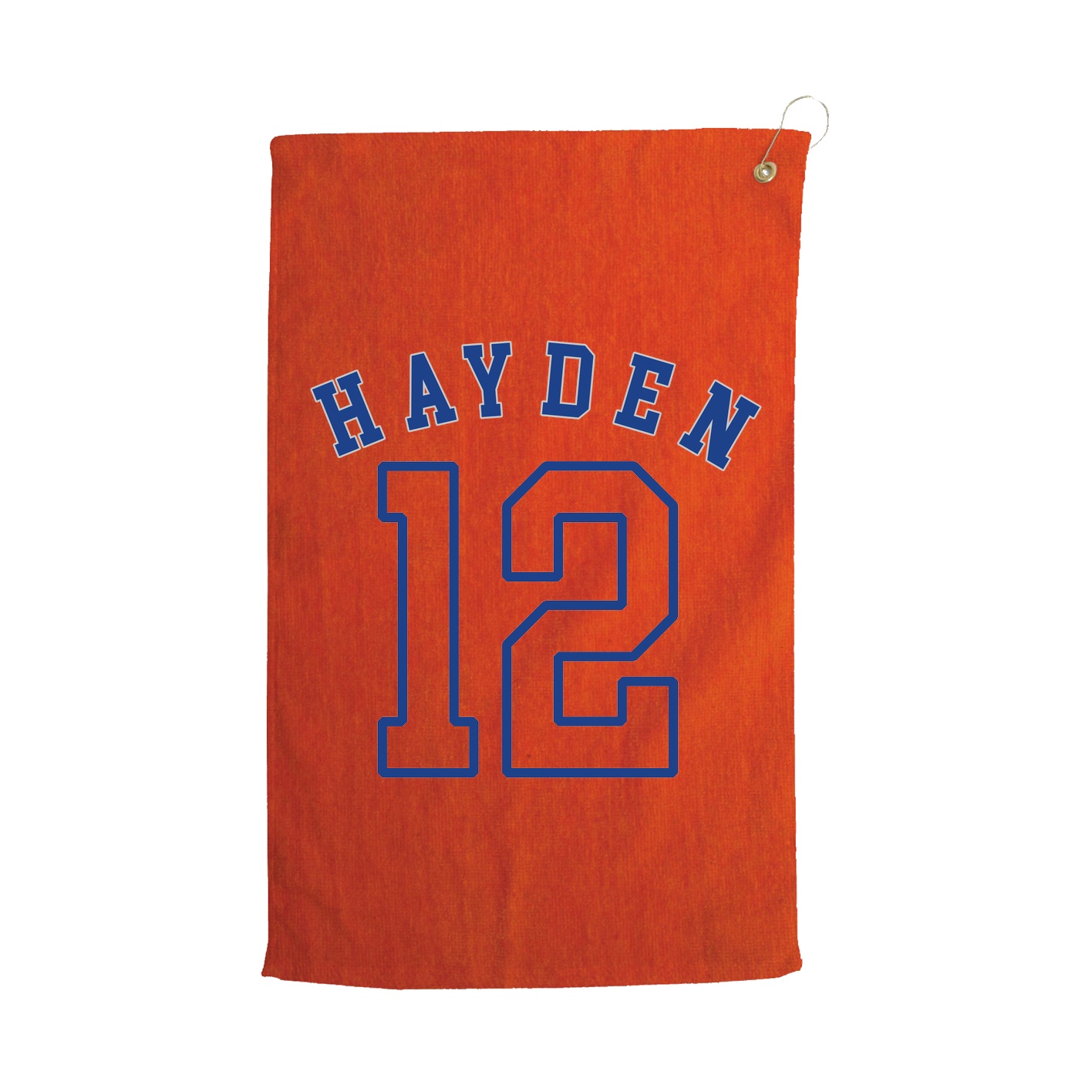 Golf Towel — Shirsey Arch in Orange