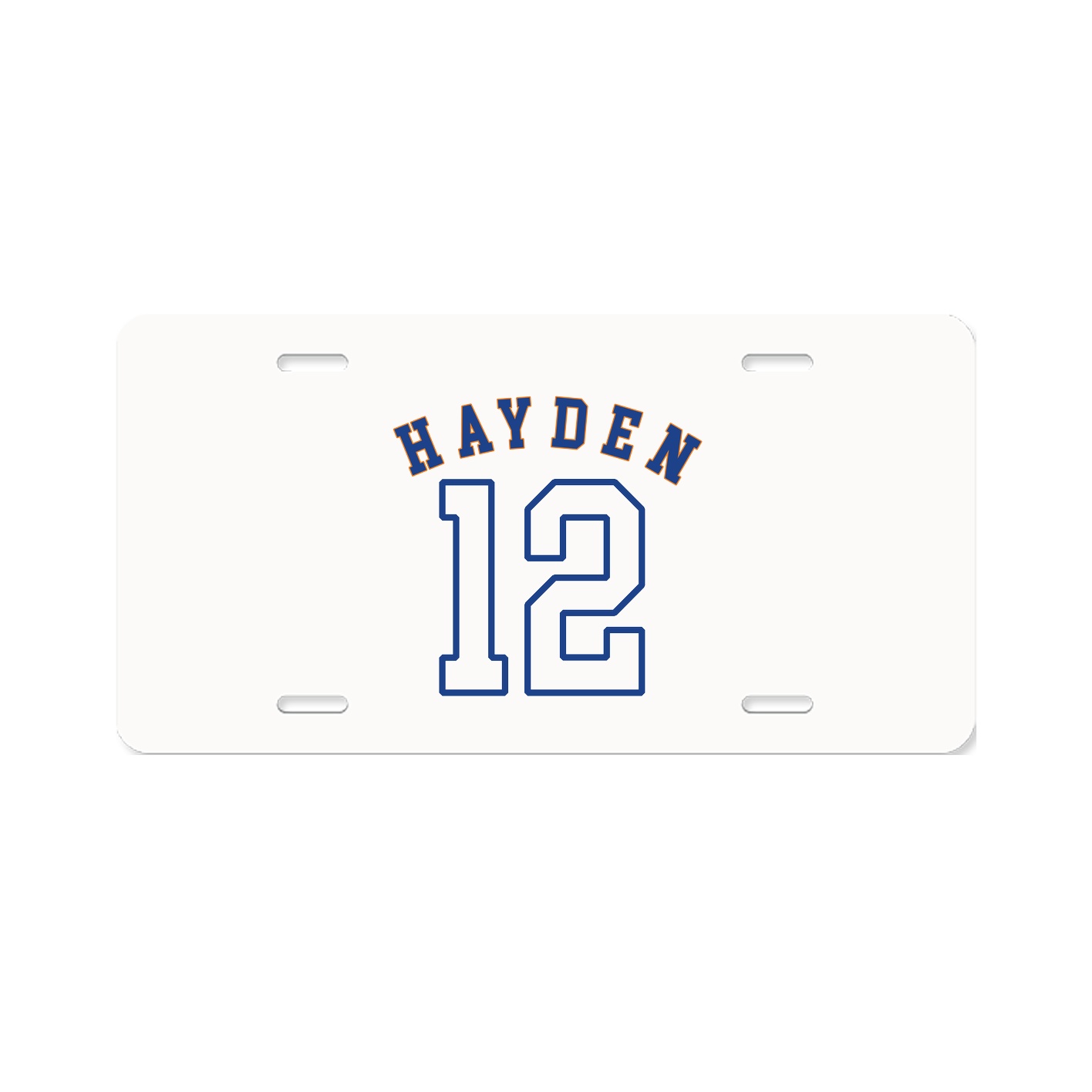 License Plate — Shirsey Arch in Classic
