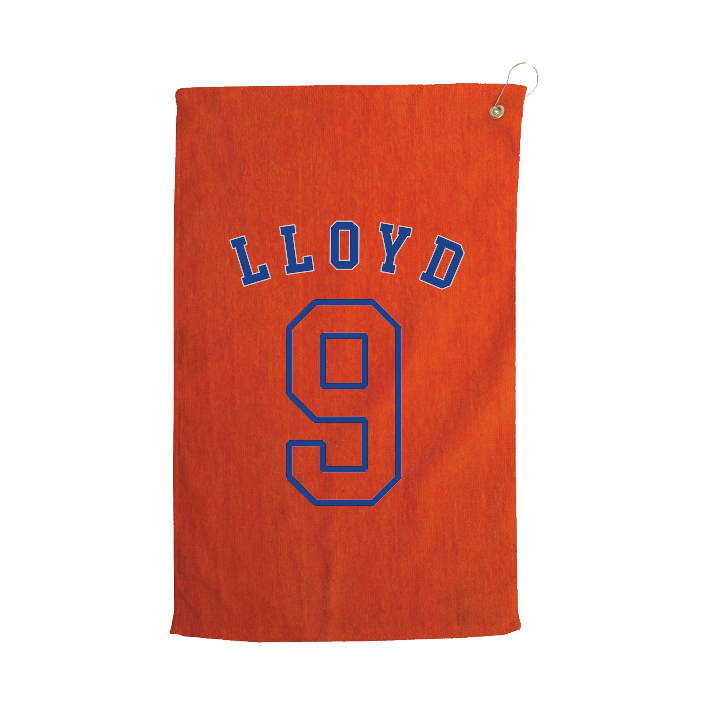 Golf Towel — Shirsey Arch in Orange