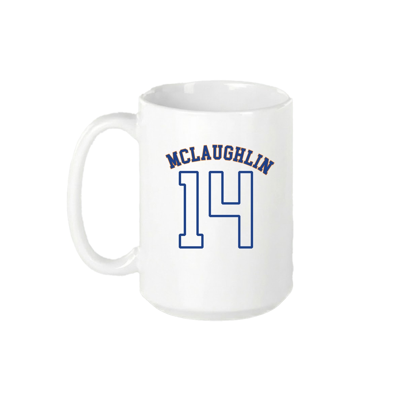 15oz Coffee Mug — Shirsey Arch in White
