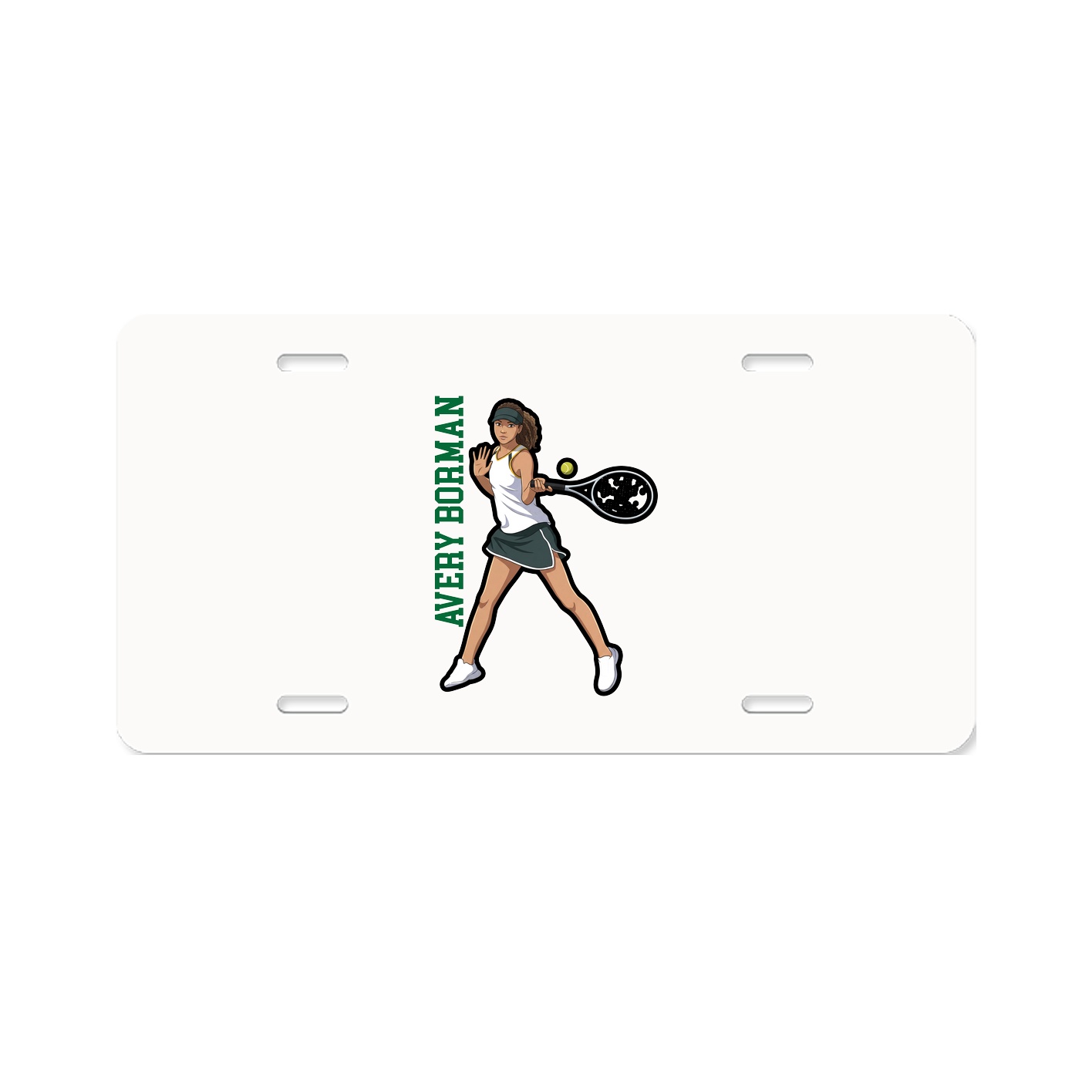 Aluminum License Plate