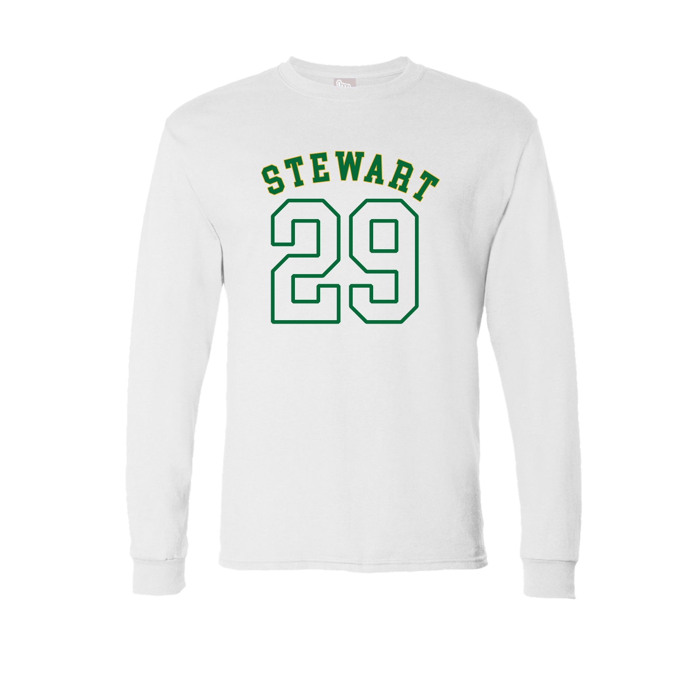 Long Sleeve Tee — Shirsey Arch in White