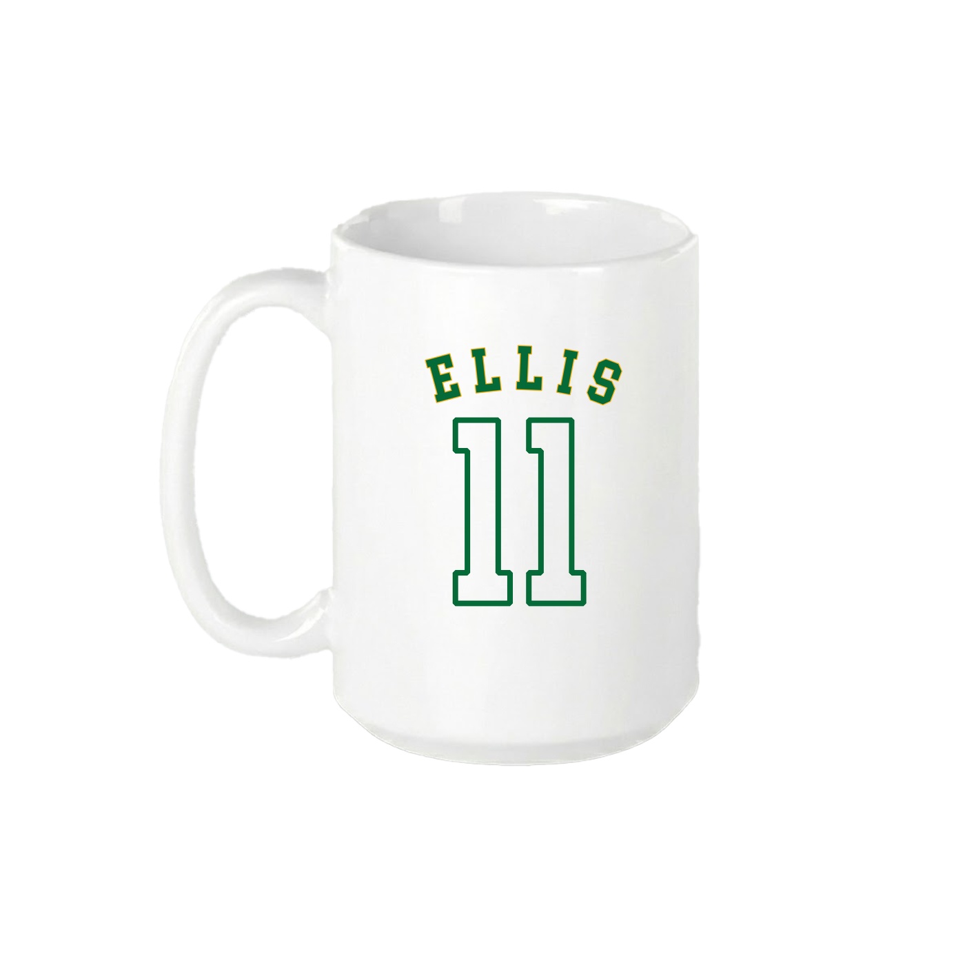 15oz Coffee Mug — Shirsey Arch in White