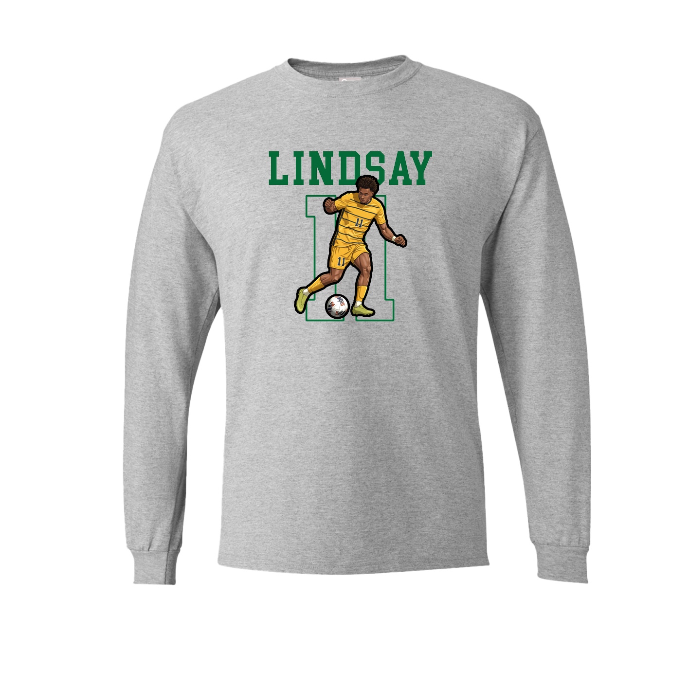 Long Sleeve Tee — Shirsey in Grey